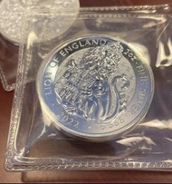 2022 Lion of England 2oz 銀幣