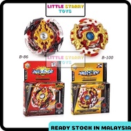 Ready Stock  BEYBLADE BURST Rapidty Fight Burst LEGEND SPRIGGAN.7.Mr B-86 /B-100 Starter Toys 