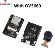 PANTHON ESP32-S3-CAM บอร์ดพัฒนา WiFi โมดูลบลูทูธโมดูล N16R8 ESP32-S3-WROOM-1ออนบอร์ดพร้อมกล้อง OV366