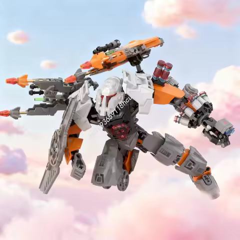 217pcs MOC Bulk XL Hero Factory Heroes Model Building Blocks Construction DIY Creative Idea Christma