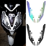 Honda Click 125i 150i v1 v2  Honeycomb Front Fairings Fender Sticker Decal for Motorcycle