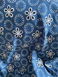 2m x 1m5 vải lụa đũi in không đục lỗ chất vải siêu đẹp xịn nặng tay loại 1 mềm co giản may chân váy