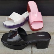 Women's Shoes 2024 New Fashion Lady Sandals heeled Jelly Shoes