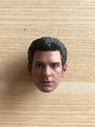 1/6 Andrew Garfield 頭雕 （無頸）the amazing spider man mms658 hottoys