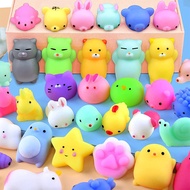 Cute Soft Rubber Animal Mochi Squishy Decompression Toys