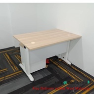 4 Feet Rectangular Shape Office Table With J Metal Leg - Home & Office System - V-B Series