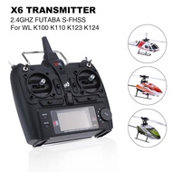 XK X6 2.4G 6CH Remote Controller Transmitter for RC Helicopter K100 K110 K120 K123 K124 RC Helicopte