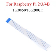 5-10PCS Raspberry Pi 2/3/4B Camera Cable 15/30/50/100/200cm Ribbon Line FFC FPC Flexible Flat Cable 