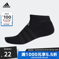 Adidas阿迪达斯adidas袜子 CUSH LOW 1PP男女训练运动袜子DZ9389 DZ9389 S
