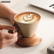 Vintage Ceramic Coffee Cup Exquisite Design HighValue Water Cup Coffee Shop Coffee Special Cup and S