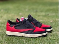 Travis Scott x Jordan Air Jordan 1 黑紅復古籃球鞋