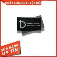 Acoustic Db Logo - aluminum speaker box stamp: price for 2 pieces