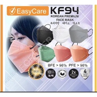 [PREMIUM QUALITY][READYSTOCK] KF94 4PLY STYLISH 3D Adult Colour Face Mask 10PCS/PACK USING [J&T EXPR