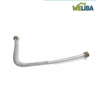 Air Compressor Exhaust Tube Replacement Air pipe air pump spare parts Power Tools Silver Tone