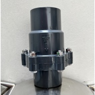 SPRING CHECK VALVE 1 1/2" INCH KDJ TUSEN PEER PVC CHECK VALVE VALEP