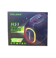 10W-koleer Super Bass Portable Wireless Bluetooth Speaker