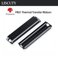 Phomemo Exclusive Thermal Transfer Ribbon for P831 Portable Printer, Supports A4/A5/B5 Paper,2 Rolls