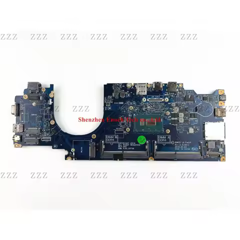 ZZ CN-046T0W LA-F401P For Dell Latitude 5490 Laptop Motherboard intel i7-8650U cpu