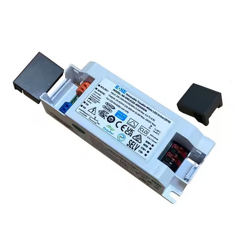 DALI2 Dimmable Tunable White LED Driver for Dual Color Lighting 20W 40W pushCCT +Energy Data+EL+CLO+