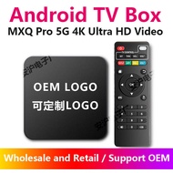สมาร์ททีวีบ็อกซ์ MXQ Pro 5G 4K Ultra HD วิดีโอ + สาย HDMI