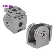 2 Pcs Aluminum Alloy Pivot Joint for Aluminum Extrusion Profile 2020 Series Flexible Pivot Joint 202