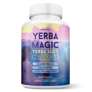 Yerba Magic Capsules – Pure Yerba Mate & 5-in-1 Superblend | Clean Natural Energy | Dietary  | 60 & 