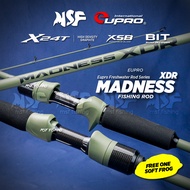 [MSF] Eupro Madness XRD Rod | Joran Mancing Pancing Casting Spinning BC Snakehead Peacock Fishing