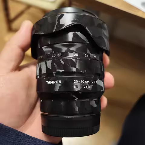 For Tamron 20-40 F2.8 Decal Skin Sticker Vinyl Wrap Film Action Camera Lens 20-40mm 2.8 F/2.8 Di III