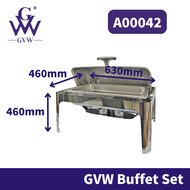 GVW Bekas Makanan Bekas Kuih Raya  Tray Makanan Bertutp Tray Buffet Set Buffet Warmer Buffet Stand