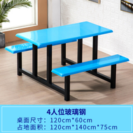 4-8 Person Multiple Choices Canteen Dining Eating table with chair set combination school student fa