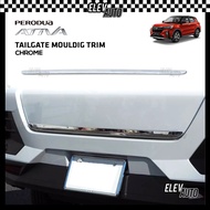 Perodua Ativa CHROME Tailgate Lining Trim Rear Bonnet Moulding Perodua Ativa Accessories