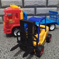 mainan mobil truk traktor kontruksi anak edukatif