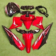 ชุดสี wave 110 i ใหม่ สี ดำ / แดงแก้ว 15ชิ้น แถมน็อตพอส