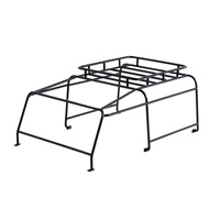 Metal Steel Roof Rack Roll Cage Luggage Tray for 1/10 RC Crawler Car RC4WD Gelande II G2 Defender D9