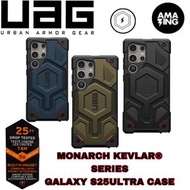UAG - MONARCH KEVLAR SERIES GALAXY S25 ULTRA CASE-KEVLAR BLACK 紅點黑色