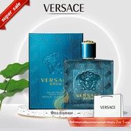 🌐การจัดหาทั่วโลก🌐🔥ออริจินอลแท้🔥Versace Eros Homme EDT 100ml น้ําหอมผู้ชาย กล่องของขวัญ น้ำหอมเวอร์ซาเช