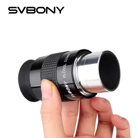 SVBONY SV131 Eyepiece 1.25" (PLOSSL) PL Telescope Eyepiece 6/12/17/25/32/40mm 4-Element Design 48-De