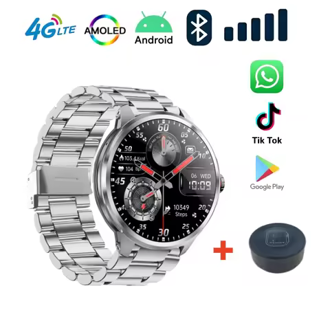 H99 Cellular 4G Card Version Smart Watch AMOLED Wifi GPS Camera 256GB Bluetooth Men Women Smartwatch