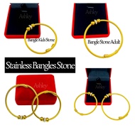 Stainless Bangles for Adults &amp; Kid Adjustable Men Women Gold White Bangle kids Adults NoBoxFree