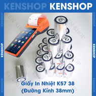 (100 cuộn) Giấy In Bill K57-38 Giấy in Nhiệt Giấy in máy Pos Cầm tay Sumi Và Máy In Bill Di Động