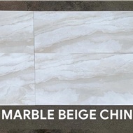granit lantai 60x120 marble beige glazed polish by savona