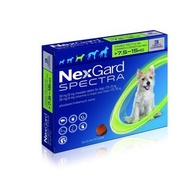 New!! NEXGARD SPECTRA MEDIUM DOG 7.5 - 15 KG M DEMODEX Flea Medicine ORIGINAL BEST QUALITY