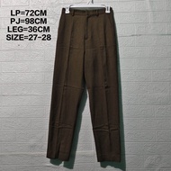CELANA KERJA ANGKLE PANTS HW WANITA BRANDED URBAN RESEARCH JAPAN
