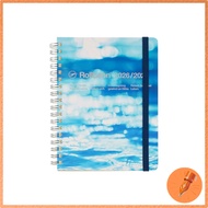 Delfonics Roladorn Diary Aqua L 2026-2027 March Start Planner