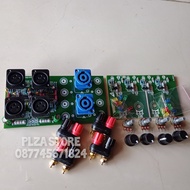 Kit Panel depan belakang box power Tipe N9001 dan NCX 3 4 chanel led depan box N9001 NCX 3 input bal