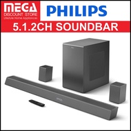 PHILIPS TAB8967 5.1.2CH SOUNDBAR WITH WIRELESS SUBWOOFER