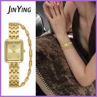 ℗ ▤ ✿ Lovito Watch For Woman Gold Chains Seiko Watch Stainless Steel Ladies Watch Bracelet watch Re