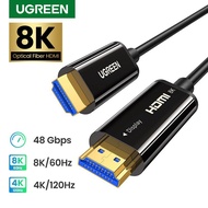 UGREEN (HD141) 8K HDMI 2.1 Dynamic HDR 8K/60Hz 4K/120hz Ultra ความเร็วสูง48Gbps EARC 3D HDCP2.2 สายเ