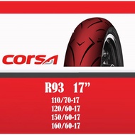 Corsa Platinum R93 17" 110/70-17 120/60-17 150/60-17 160/60-17  Tayar Tubeless Tyre Original