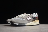 _ New Balance_NB998 series รองเท้าวิ่งสไตล์วินเทจ รองเท้าผ้าใบ รองเท้าผู้ชาย M998GNR M998CSAL M998GB